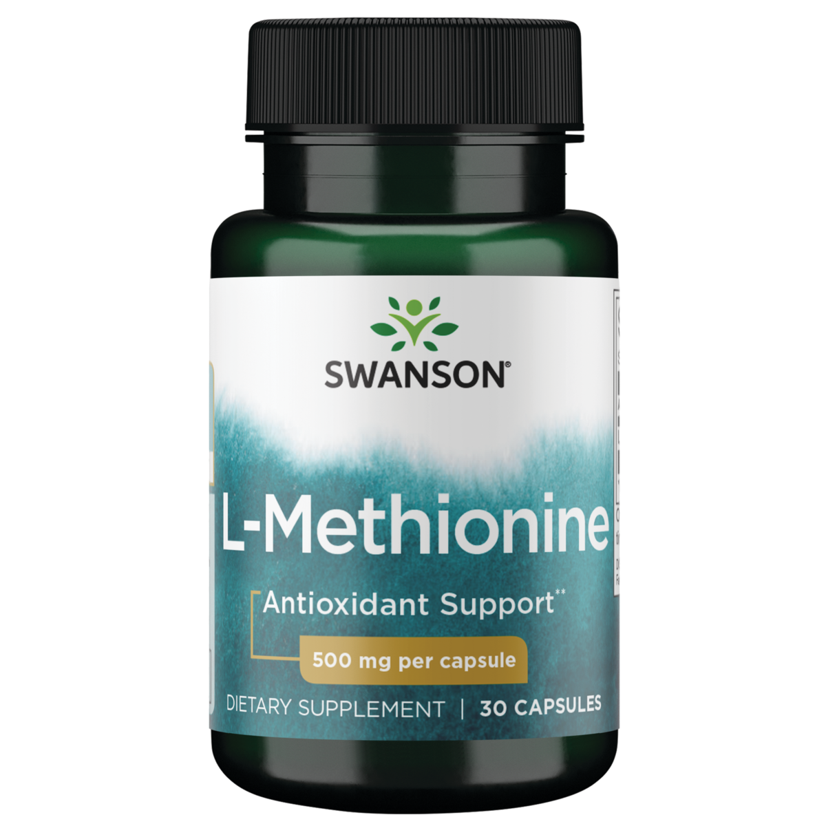 100% Pure L-Methionine 500mg