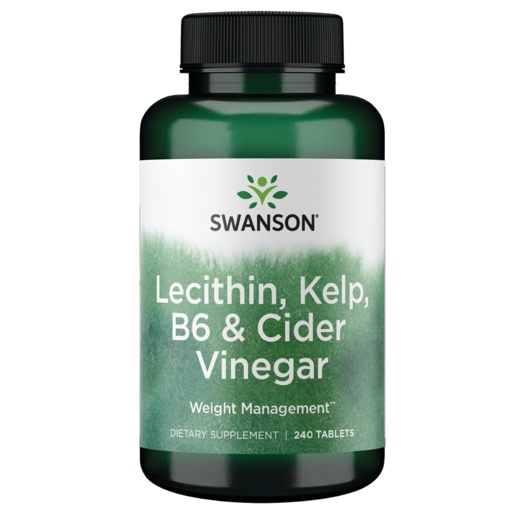 Diet Lecithin, Kelp, B-6 & Vinegar