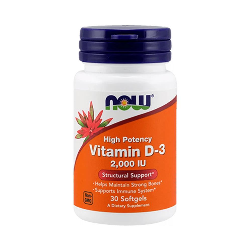 NOW FOODS VITAMIN D3 2000IU