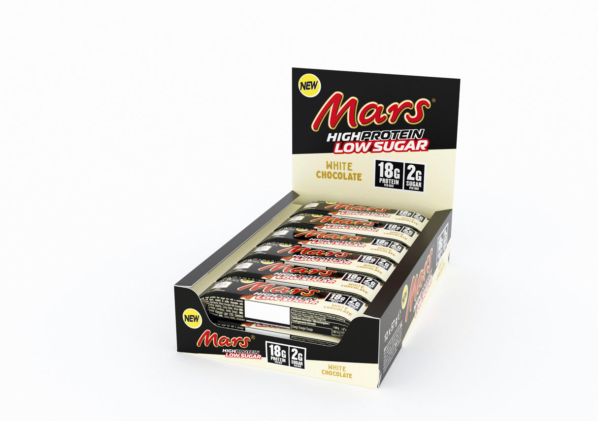Mars White Low Sugar High Protein Bar