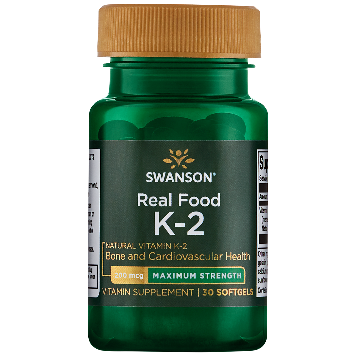 Ultra Max Strength Natural Vitamin K2 200 µg