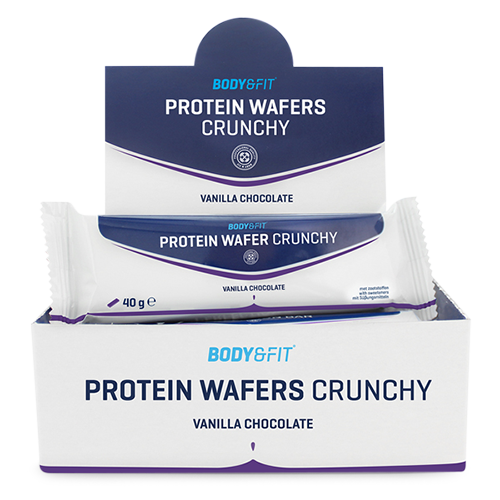 Gaufrettes protéinées croquantes Protein Wafers Crunchy