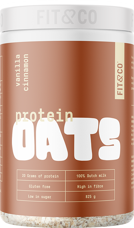Fit & Co Protein Oats Vanilla Cinnamon 825 g