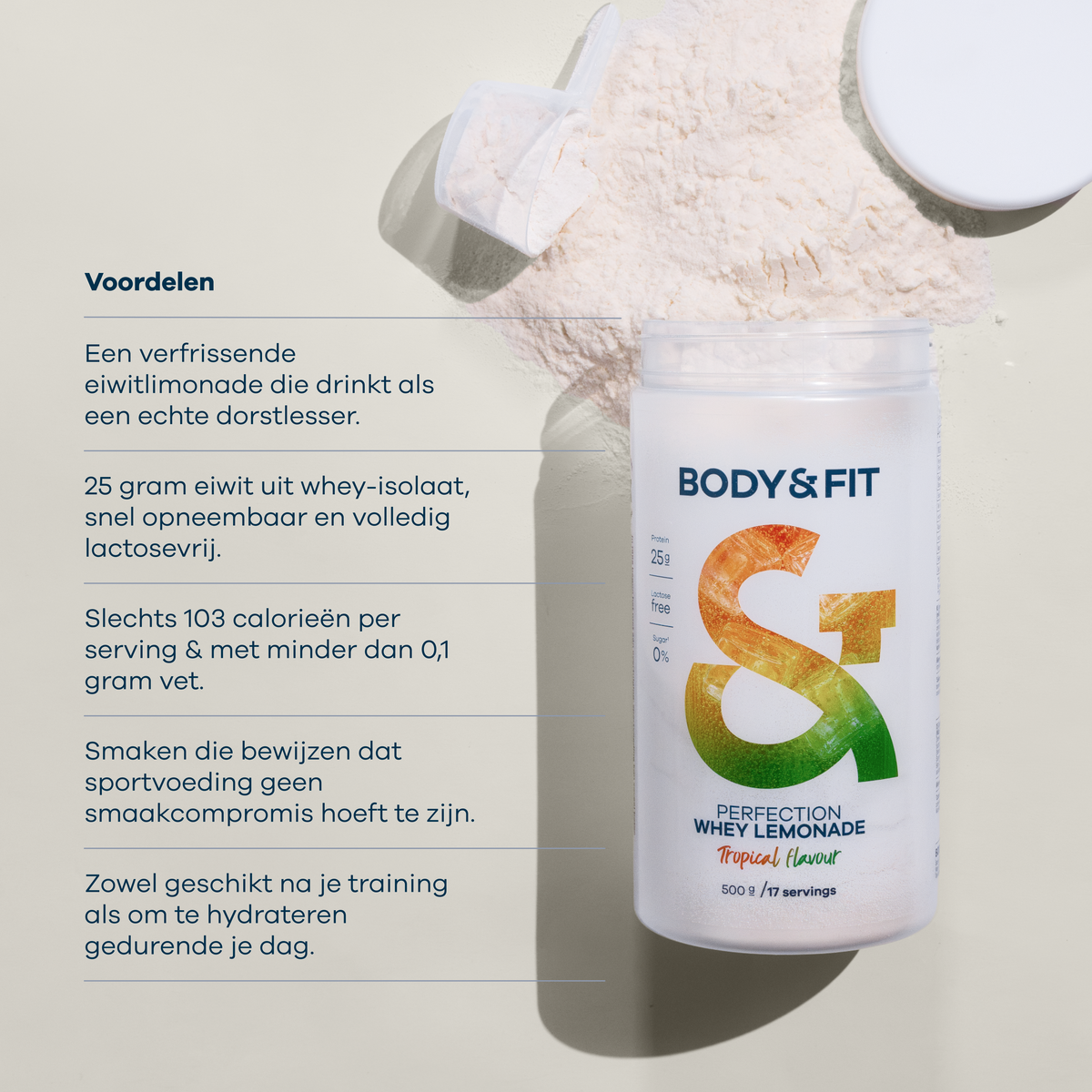 Body&Fit Perfection Whey Lemonade - benefits (Tropical) |