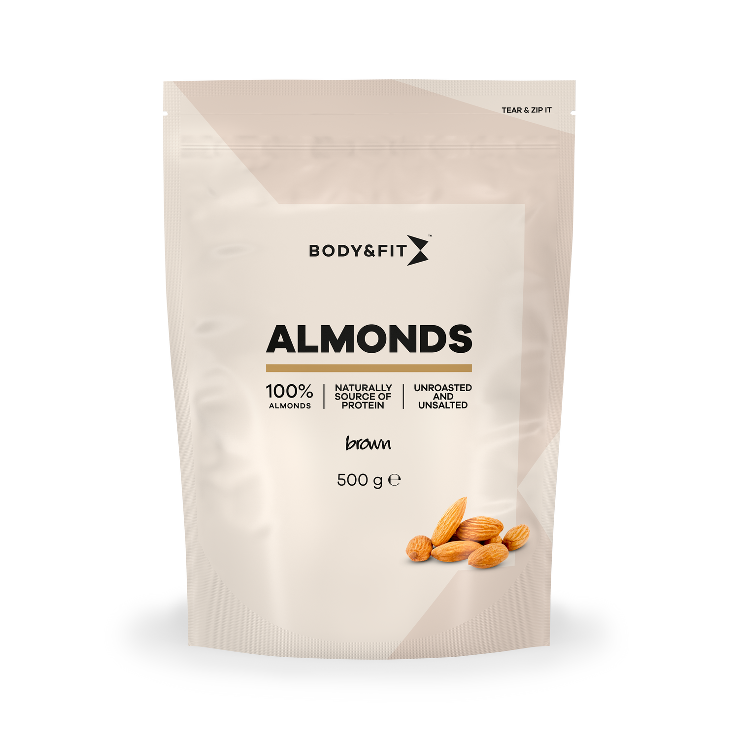 Amandes brunes pures