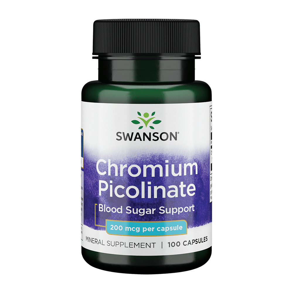 Gélules de picolinate de chrome Chromium Picolinate 200 µg
