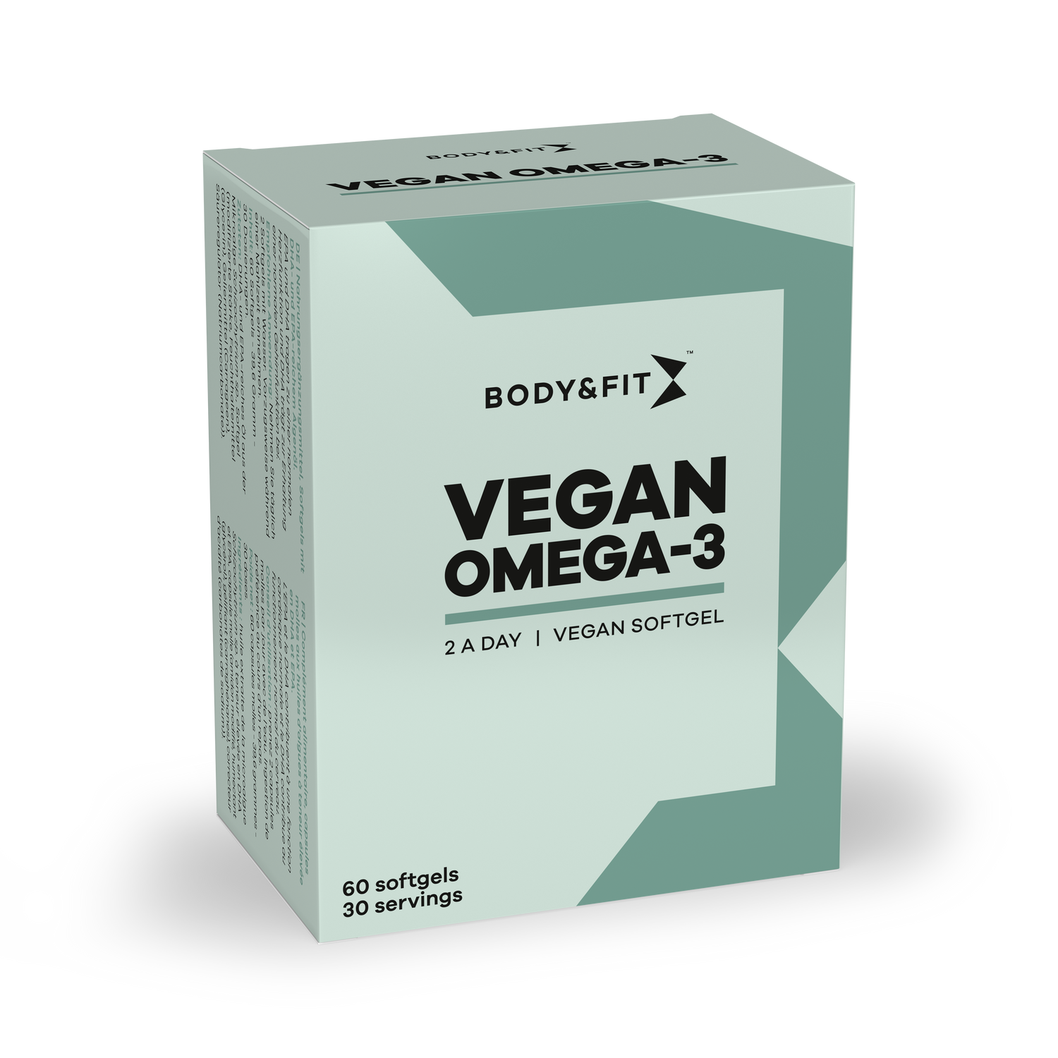 Gélules d’oméga-3 végétaliennes Vegan Omega-3