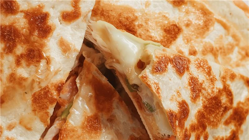 gegrilde quesadillas met kaas
