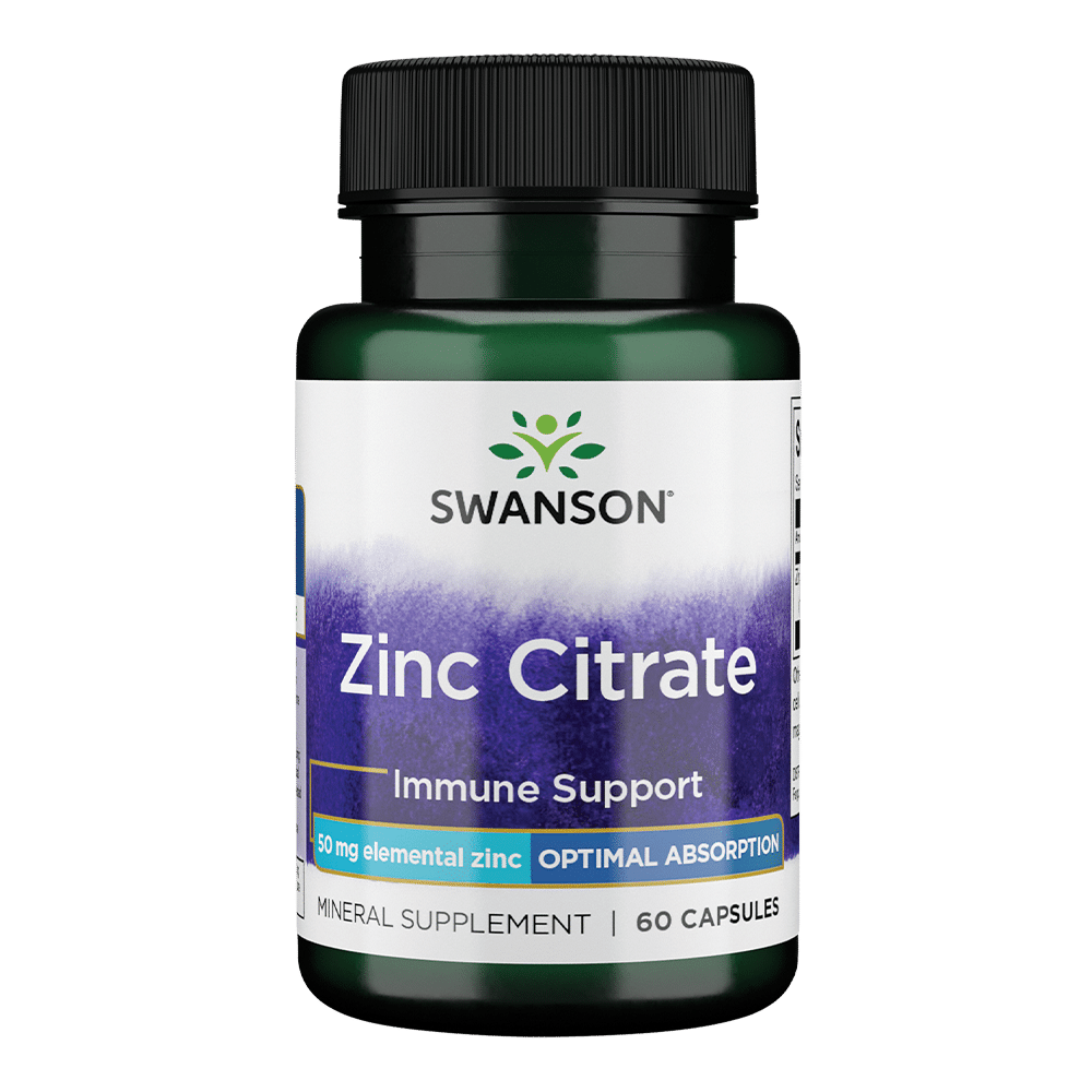 Zinco Citrato 500 mg Elemental
