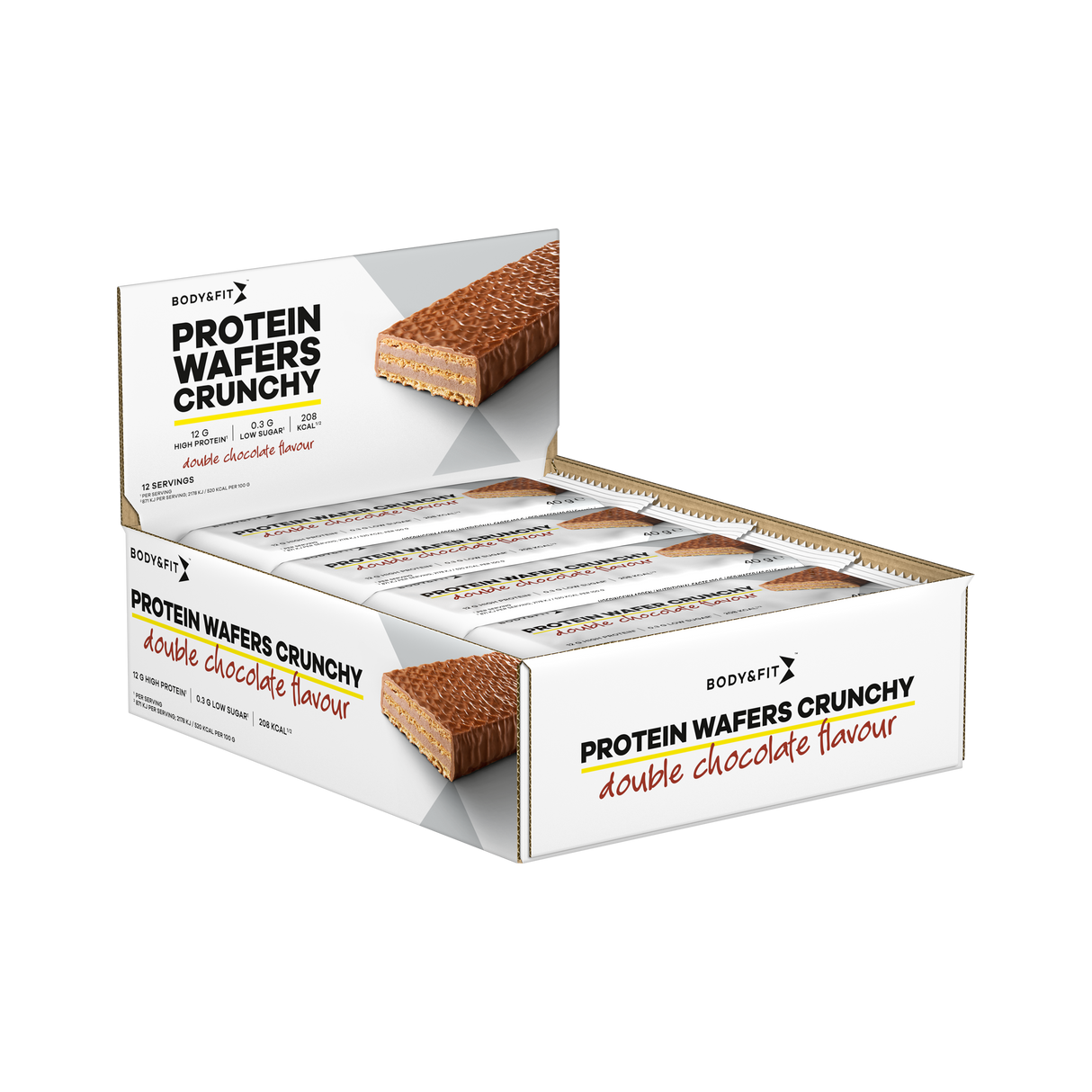 Gaufrettes protéinées croquantes Protein Wafers Crunchy