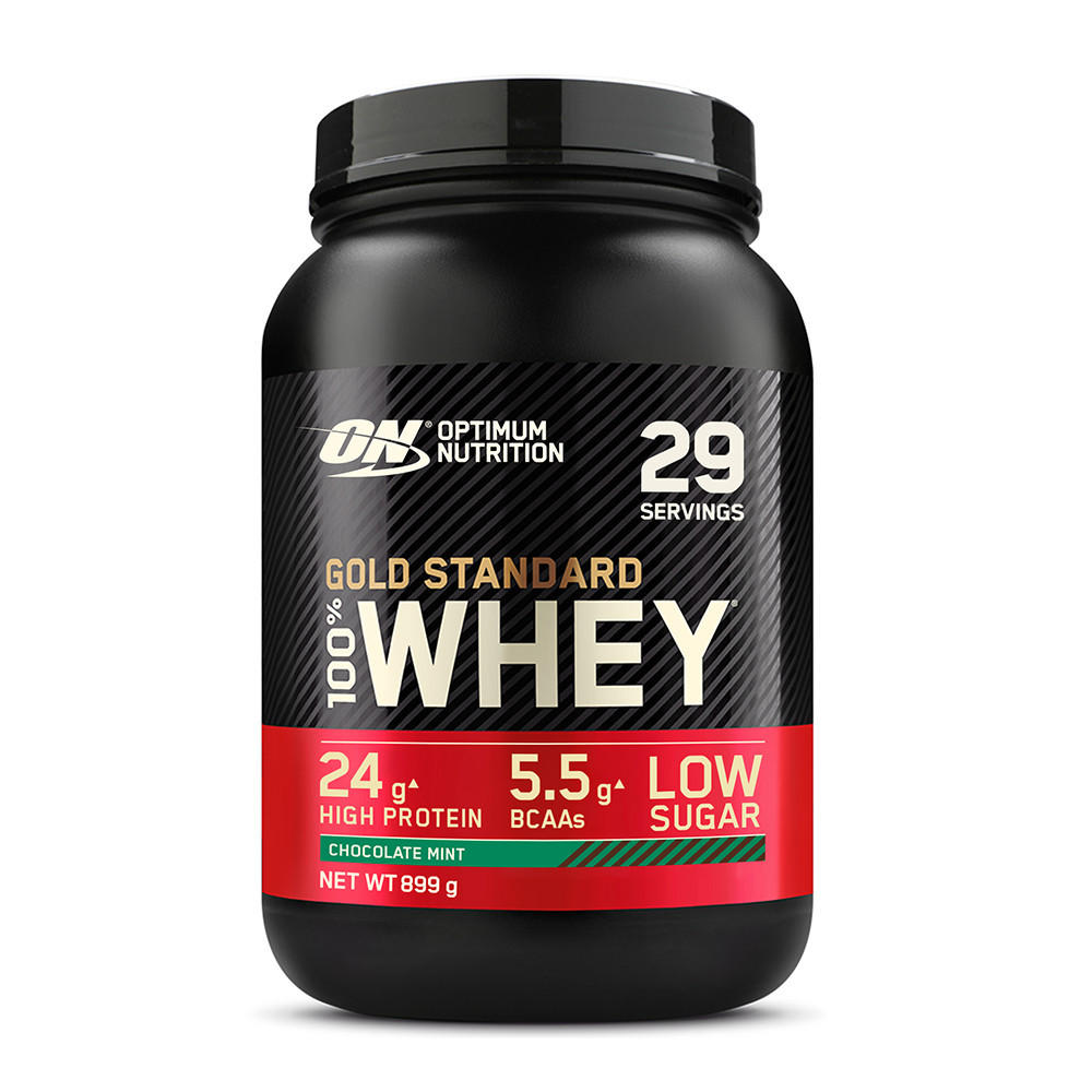 Optimum Nutrition Gold Standard 100% Whey Protein eiwitpoeder – Chocolate Mint – 899g