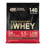 Optimum Nutrition Gold Standard 100% Whey Protein eiwitpoeder – Double Rich Chocolate – 4530g