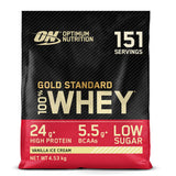 Optimum Nutrition Gold Standard 100% Whey Protein eiwitpoeder – Vanilla Ice Cream – 4530g