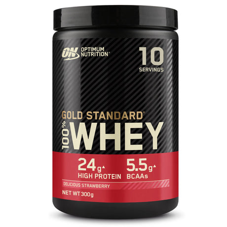 Optimum Nutrition Gold Standard 100% Whey Protein eiwitpoeder – Delicious Strawberry – 300g