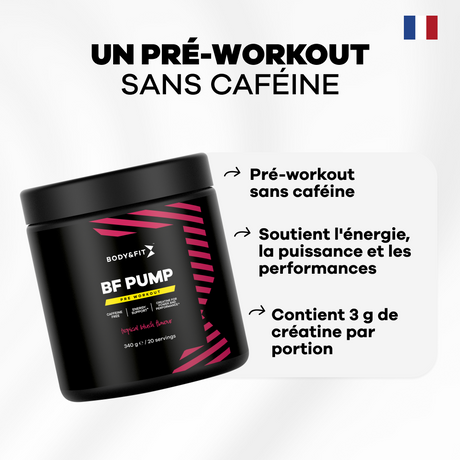 BF Pump Pre-Workout (Caffeine-Free) USPS | FR