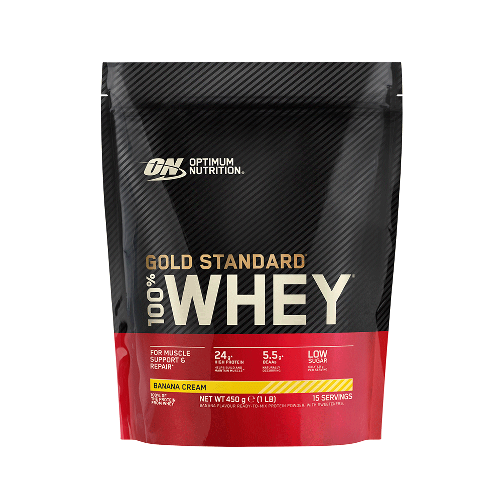 Optimum Nutrition Gold Standard 100% Whey Protein eiwitpoeder – Banana Cream – 450g