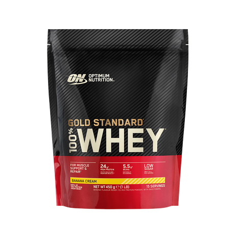 Optimum Nutrition Gold Standard 100% Whey Protein eiwitpoeder – Banana Cream – 450g