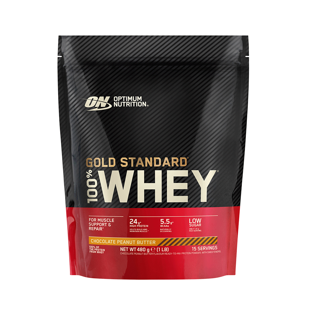 Optimum Nutrition Gold Standard 100% Whey Protein eiwitpoeder – Chocolate Peanut Butter – 480g