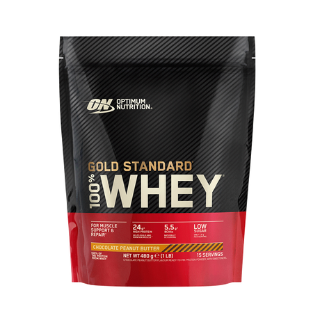 Optimum Nutrition Gold Standard 100% Whey Protein eiwitpoeder – Chocolate Peanut Butter – 480g