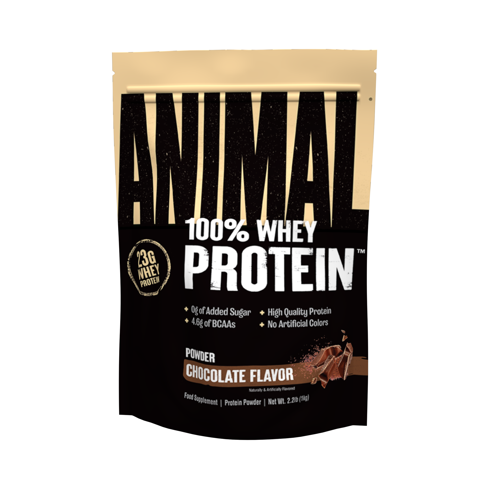 100% WHEY PROTEIN - Chocolate flavor protein powder by Animal