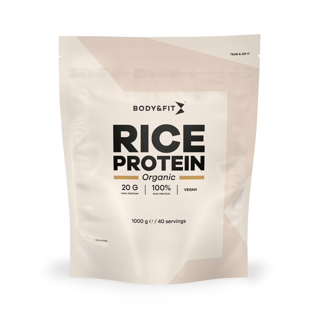 Protéine de riz biologique
