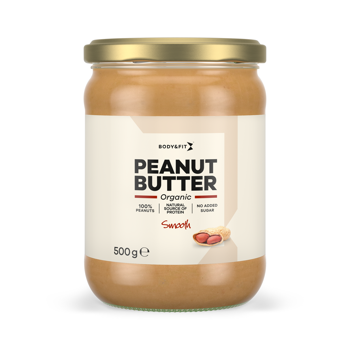 Biologische Erdnussbutter