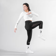 Perfection Stretch Cropped Top - Wit