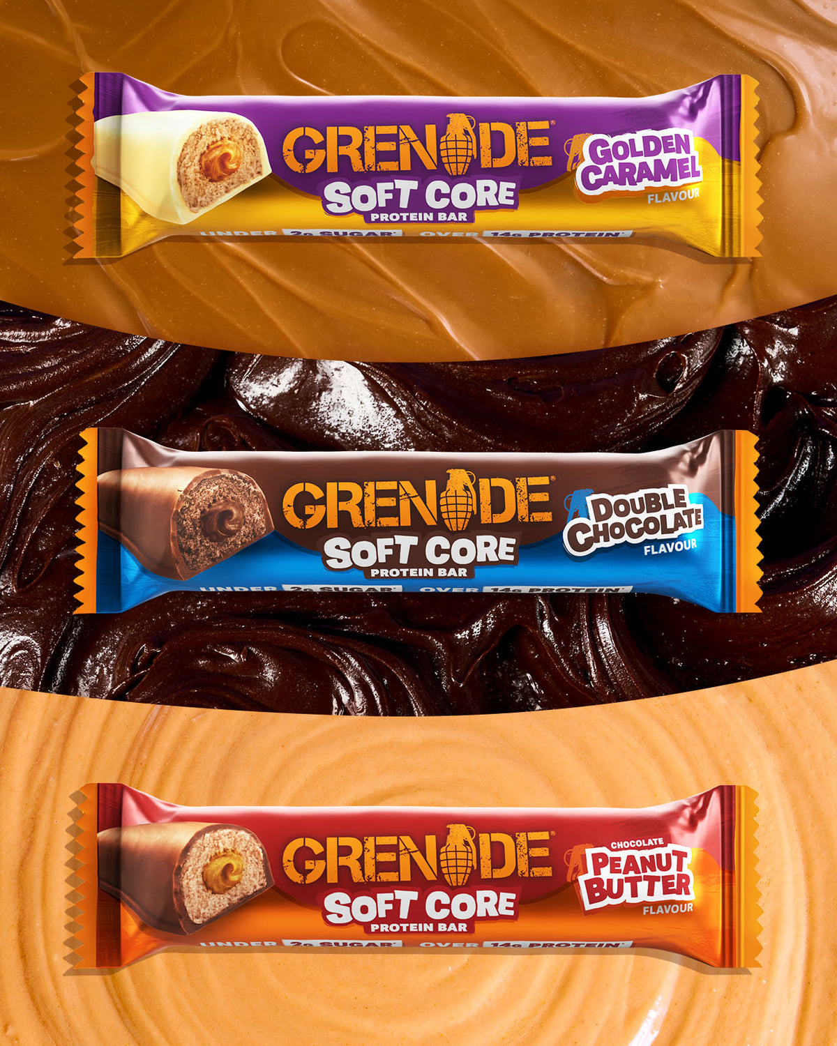 Grenade Soft Core Protein Bar Mixbox