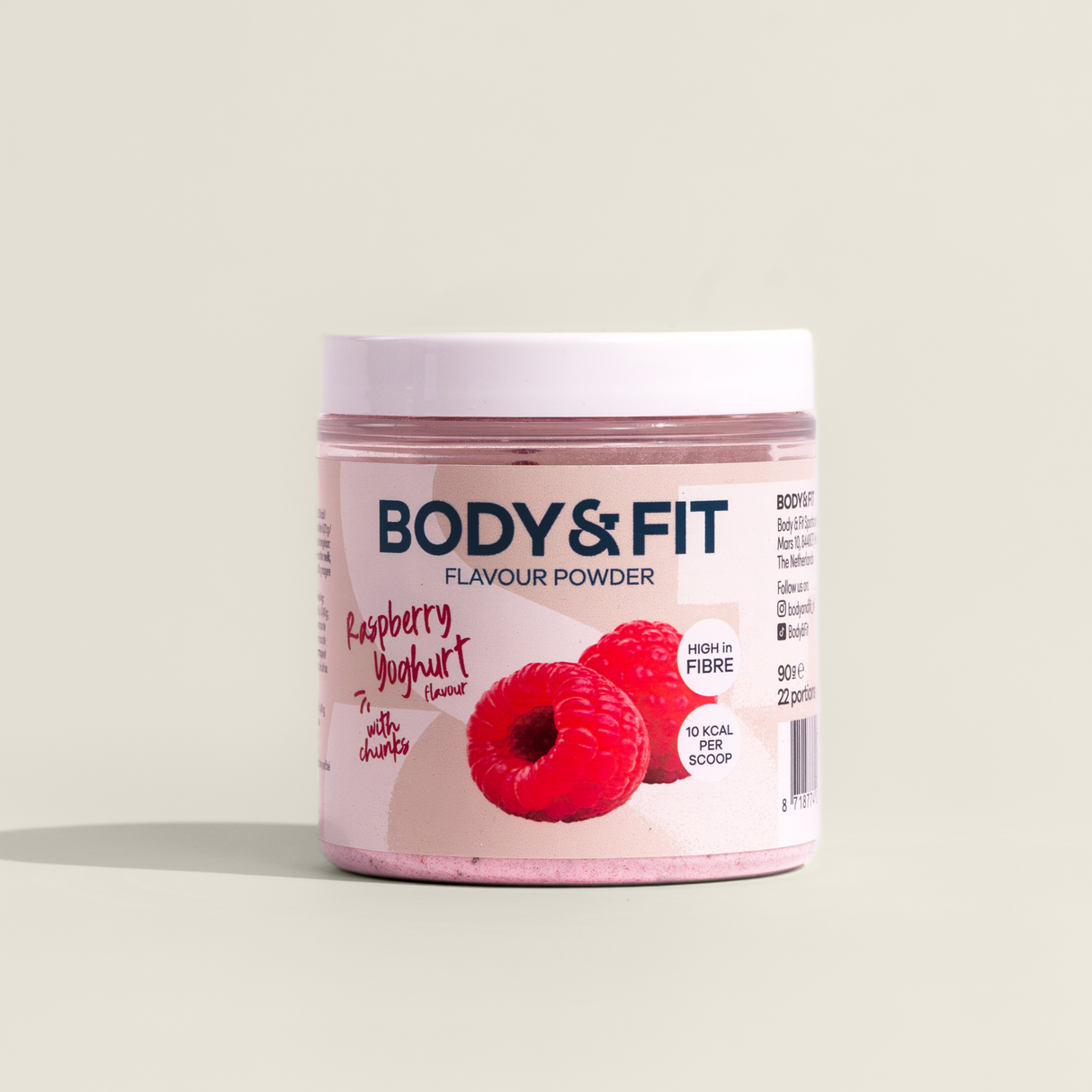 Body&Fit Flavour Powder - Raspberry Yoghurt - 90g