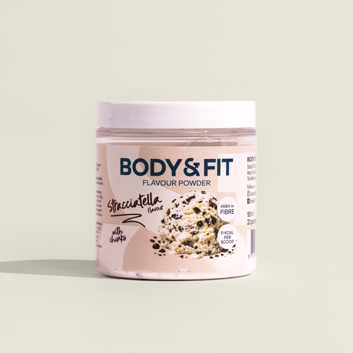 Body&Fit Flavour Powder - Stracciatella - 90g