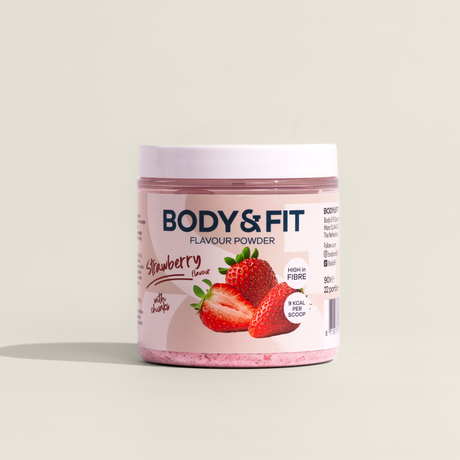Body&Fit Flavour Powder - Strawberry - 90g
