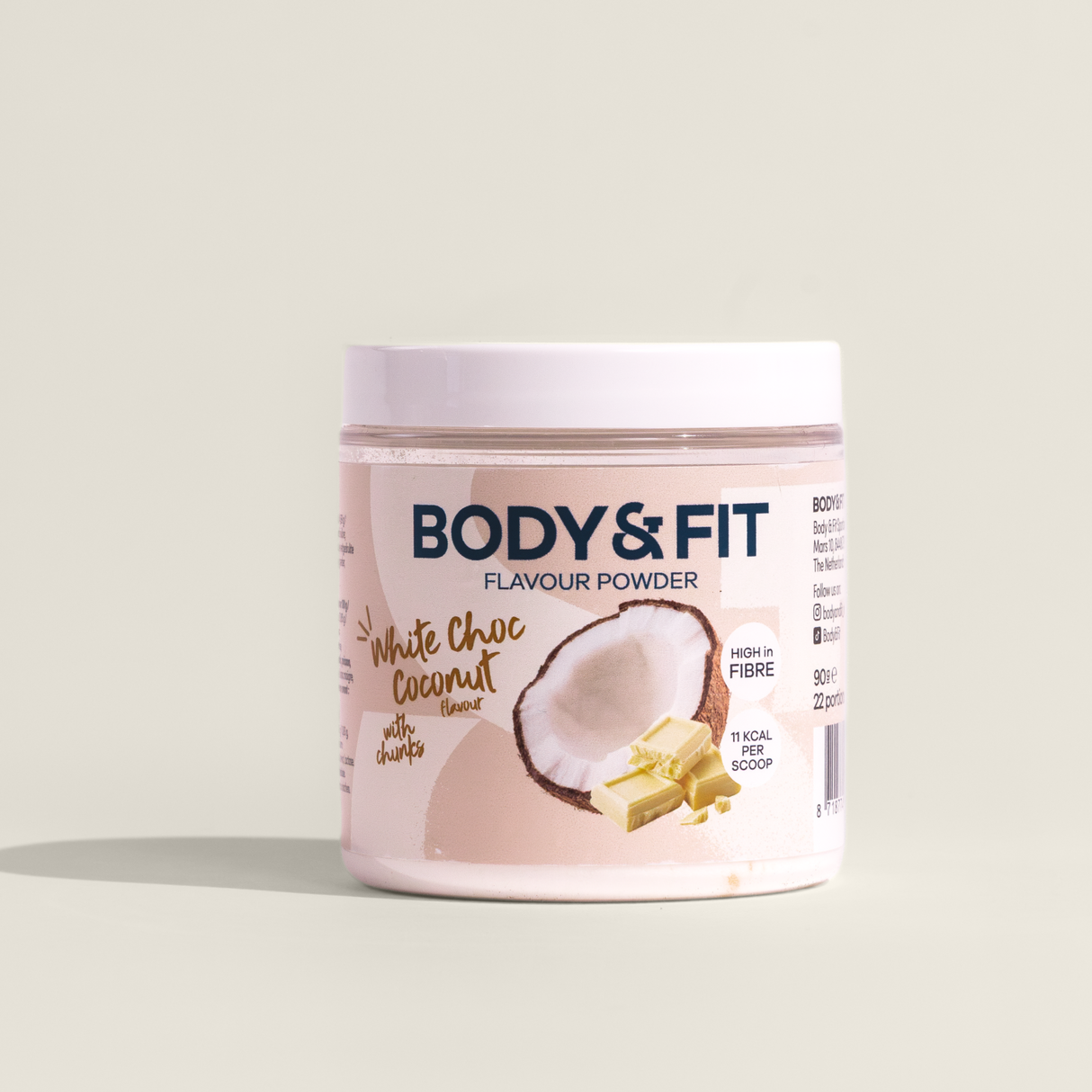 Body&Fit Flavour Powder - White Chocolate Coconut - 90g