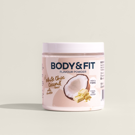 Body&Fit Flavour Powder - White Chocolate Coconut - 90g