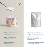 Body&Fit Flavour Powder - vergelijking 90g (White Chocolate Coconut)