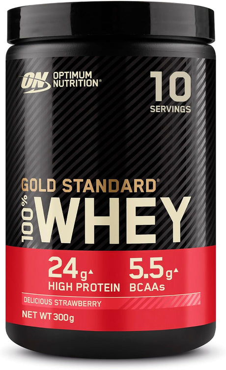 Optimum Nutrition Gold Standard 100% Whey Protein eiwitpoeder – Delicious Strawberry – 300g