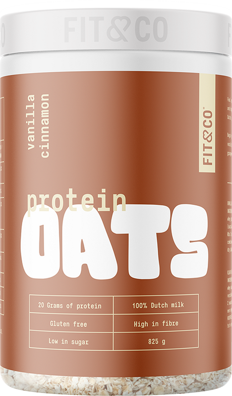 Fit & Co Protein Oats Vanilla Cinnamon 825 g