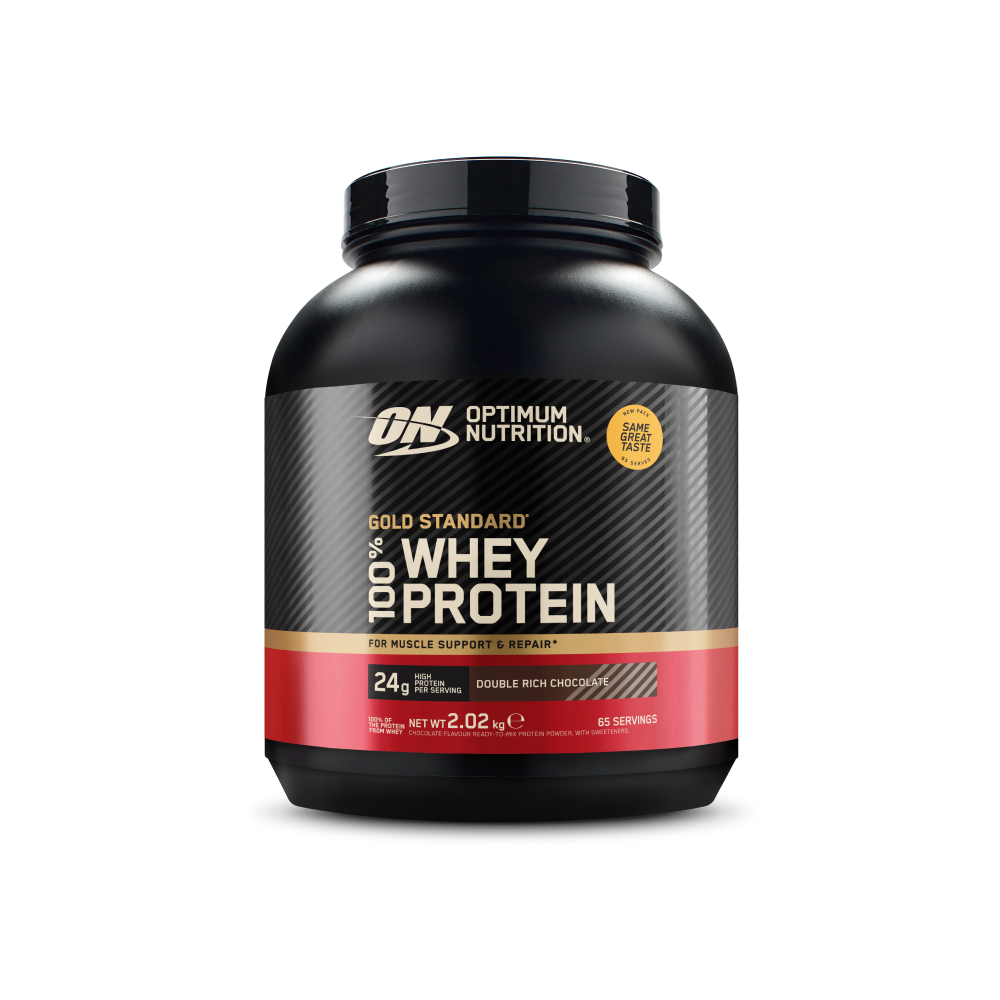 Optimum Nutrition Gold Standard 100% Whey Protein eiwitpoeder – productfoto