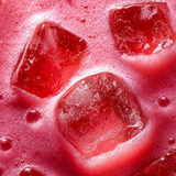 Cherry smaakbeeld met ijs