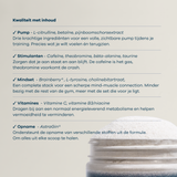 Perfection Pre-Workout ingredienten overzicht
