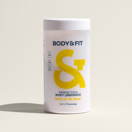 Body&Fit Perfection Whey Lemonade - hero (Lemon Iced Tea) | NL,nl-BE