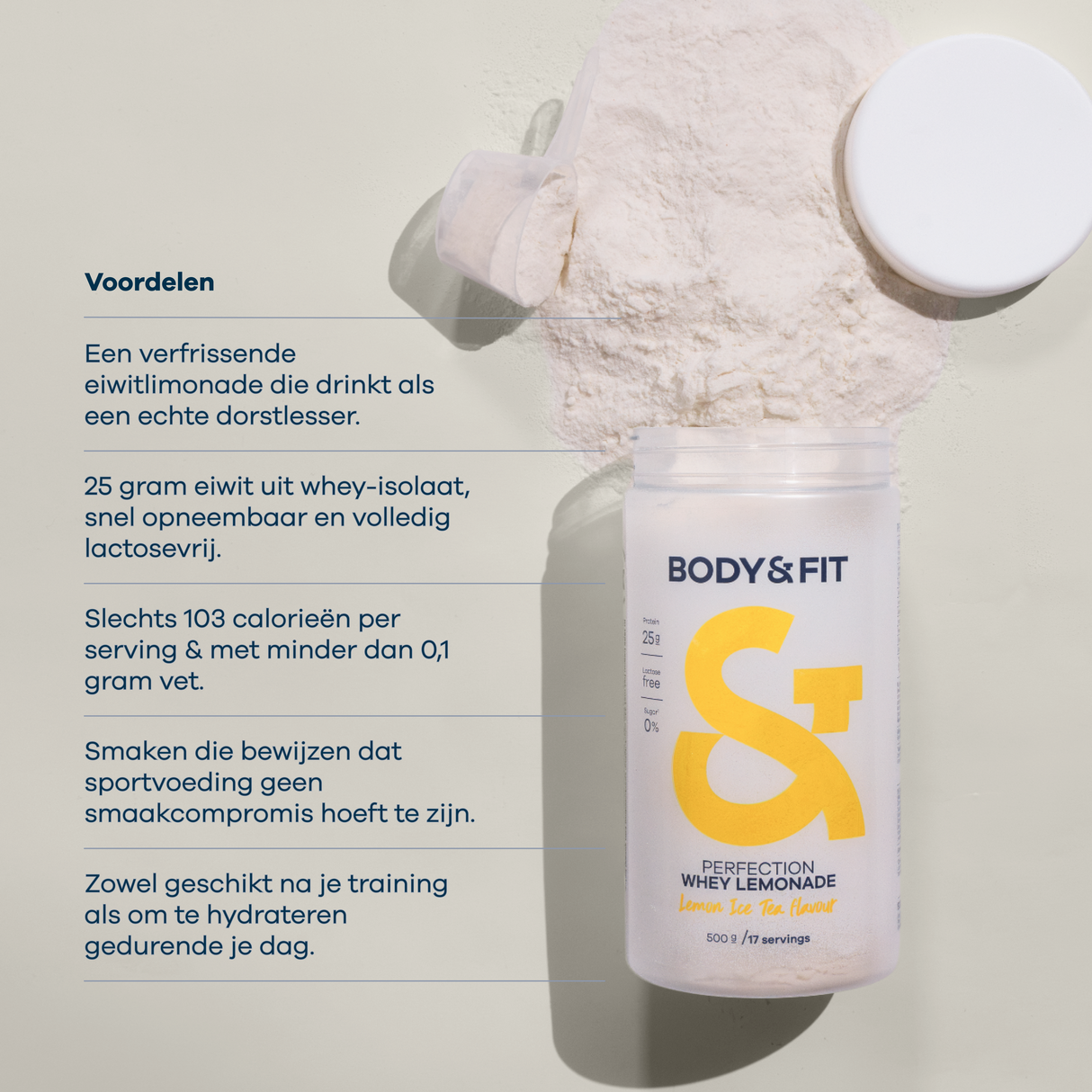 Body&Fit Perfection Whey Lemonade - benefits (Lemon Iced Tea)