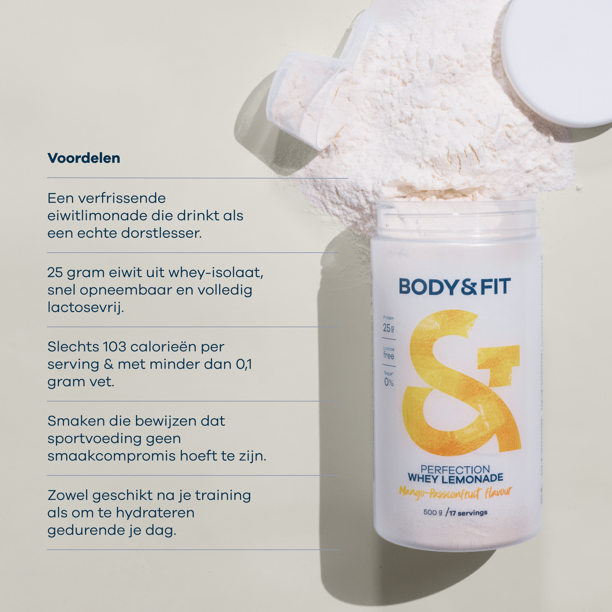 Body&Fit Perfection Whey Lemonade - benefits (Mango Passion Fruit)