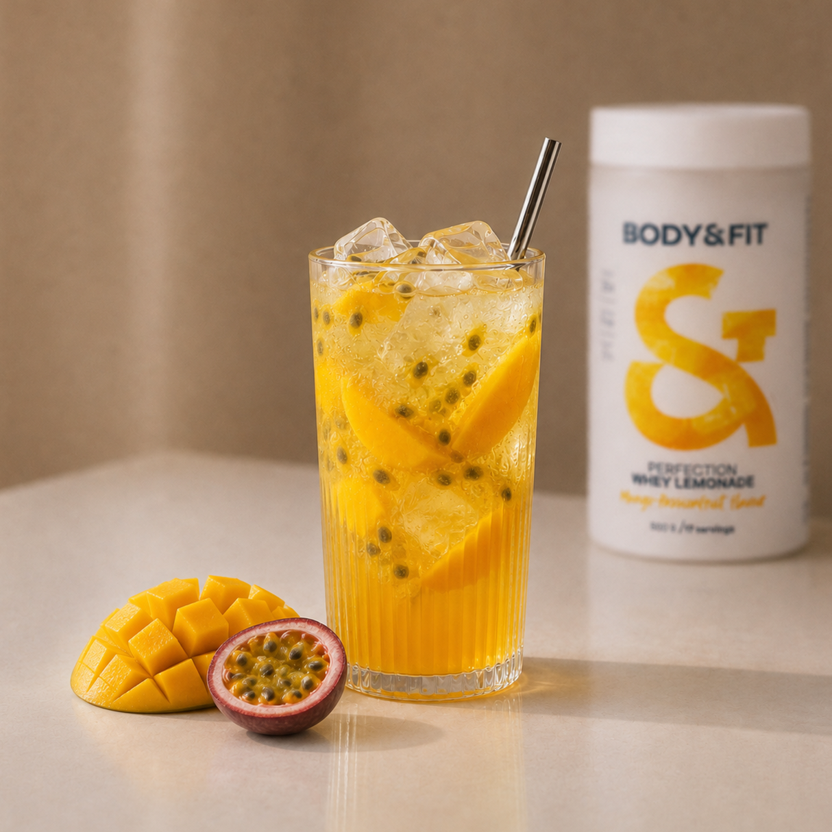 Body&Fit Perfection Whey Lemonade - shake (Mango Passion Fruit)