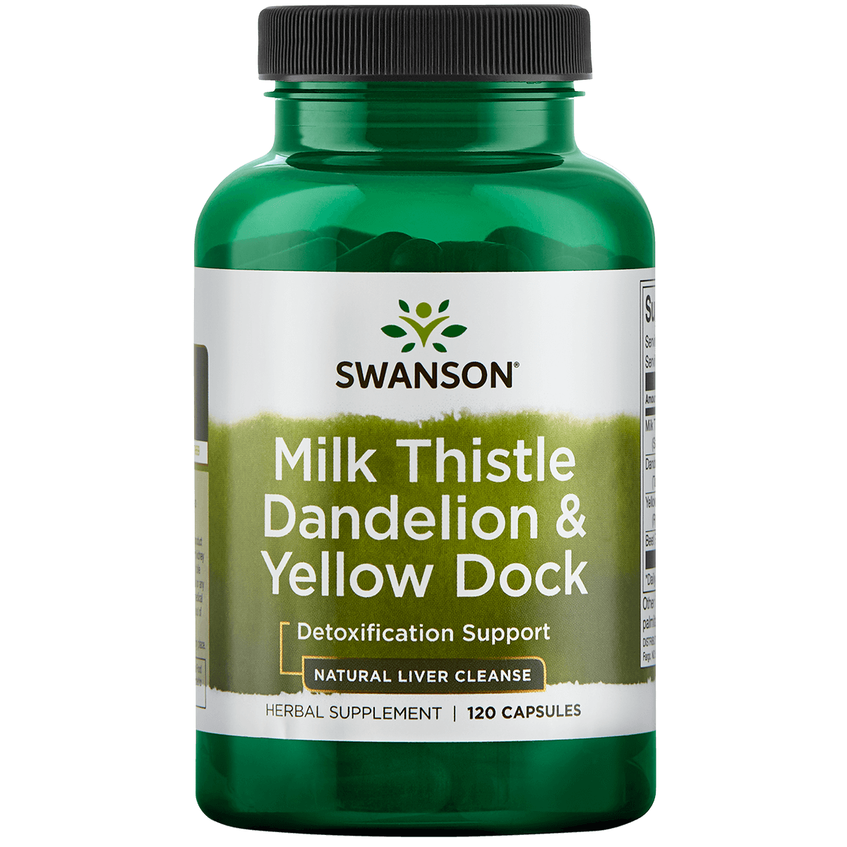 Chardon-Marie, pissenlit et oseille crépue Milk Thistle, Dandelion, Yellow Dock