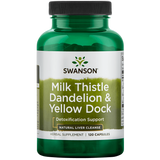 Chardon-Marie, pissenlit et oseille crépue Milk Thistle, Dandelion, Yellow Dock