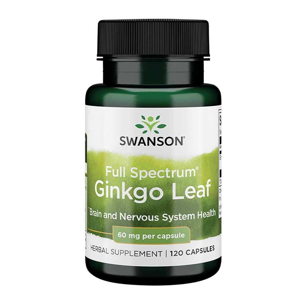 Full Spectrum Ginkgo Leaf 60mg