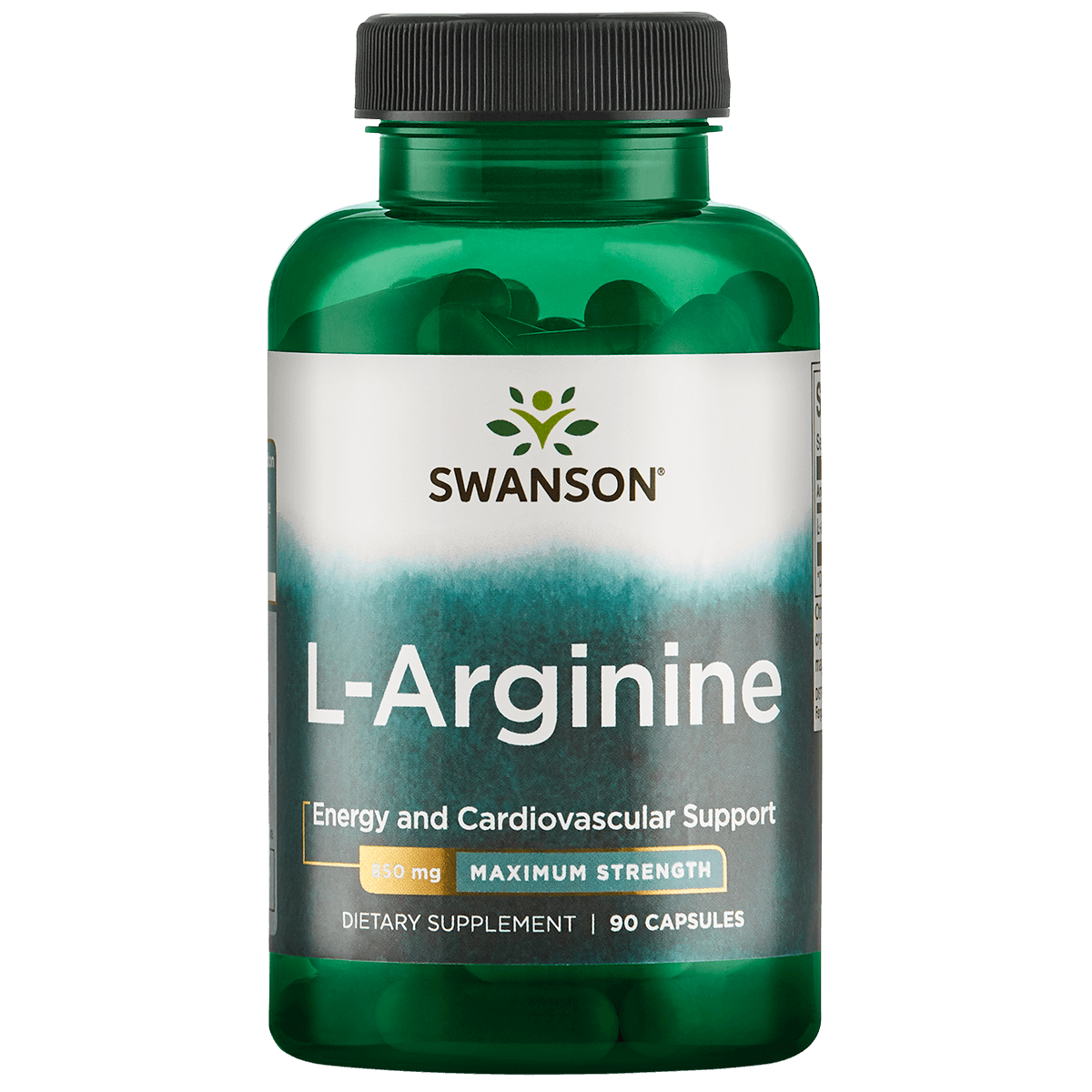 Gélules d’arginine Super Strength L-Arginine 850 mg