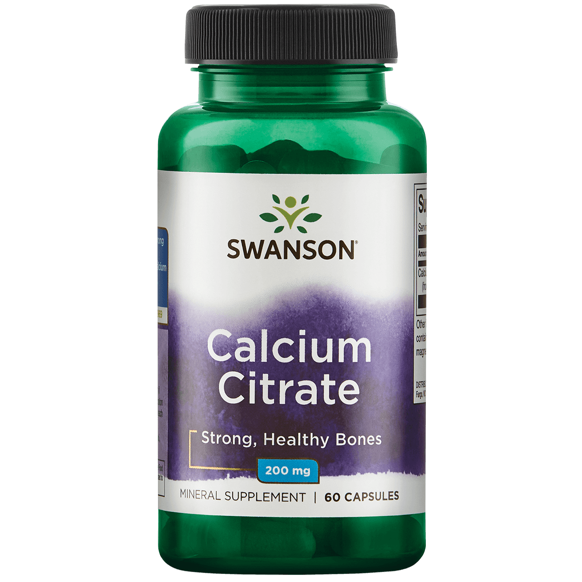 Gélules Calcium Citrate 200 mg
