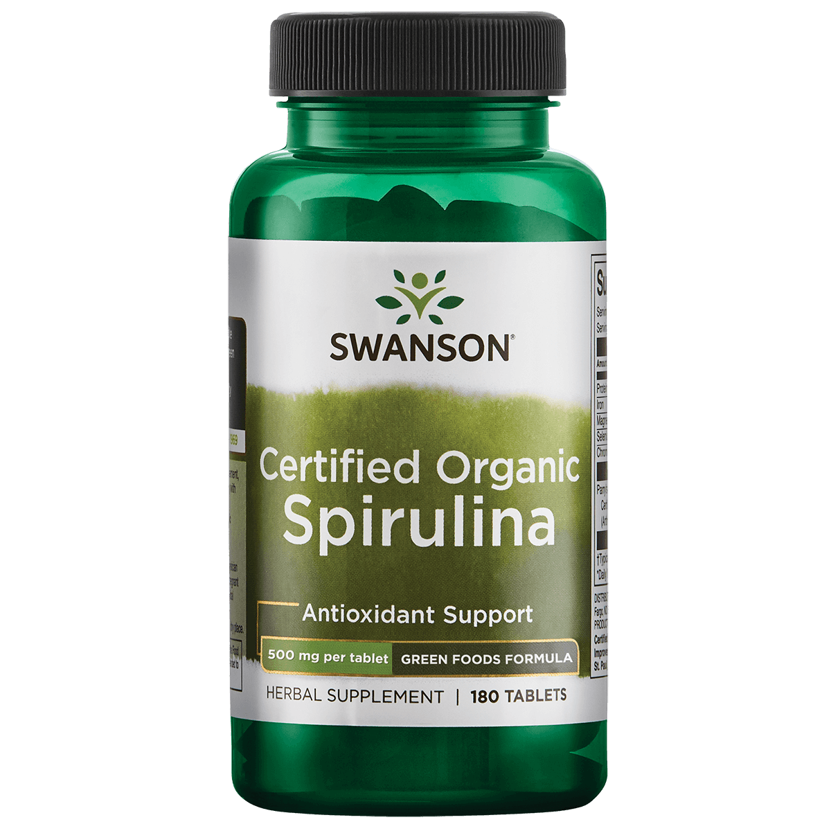 Greens Cert Org Spirulina 500 mg