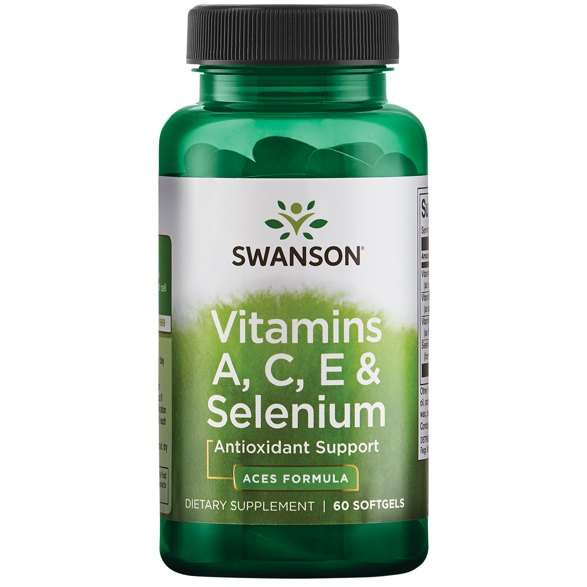 Swanson Ultra Vitamins A, C, E & Selenium - 60 softgels